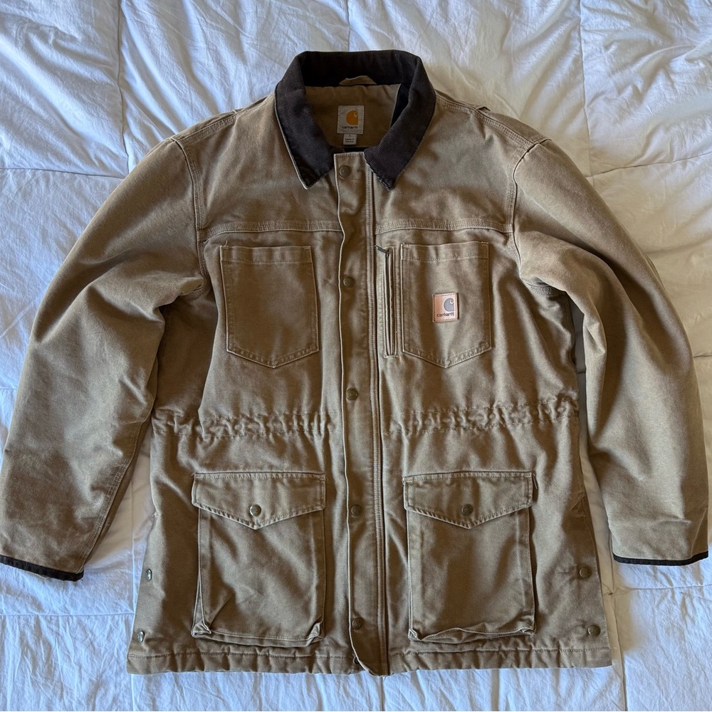Carhartt Tan Military Field Jacket - Picture 2 of 14